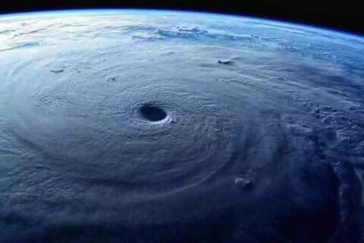 Imagen del huracán 'Eta' des del espacio