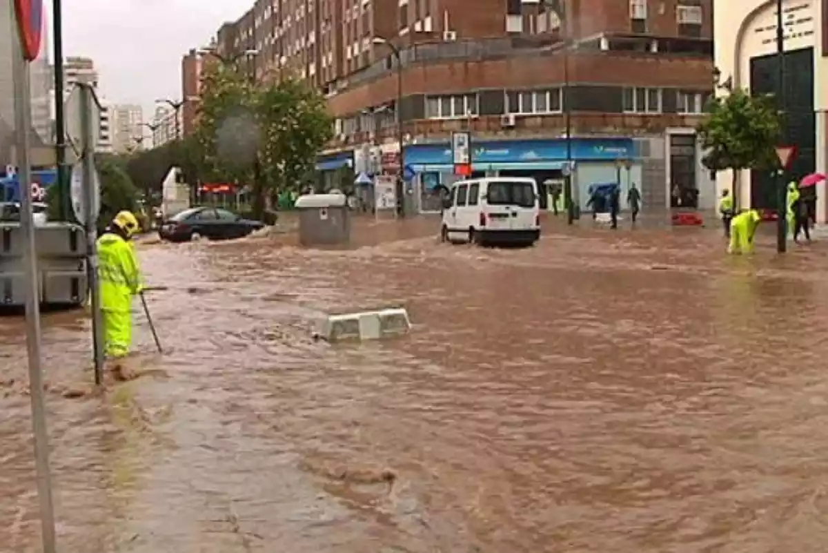Inundaciones severas en una ciudad española