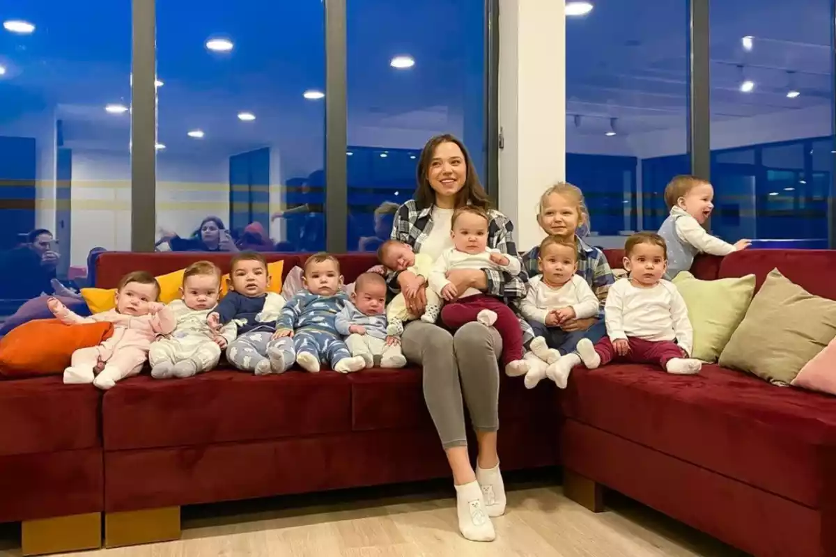 Christina Ozturk y sus 11 hijos