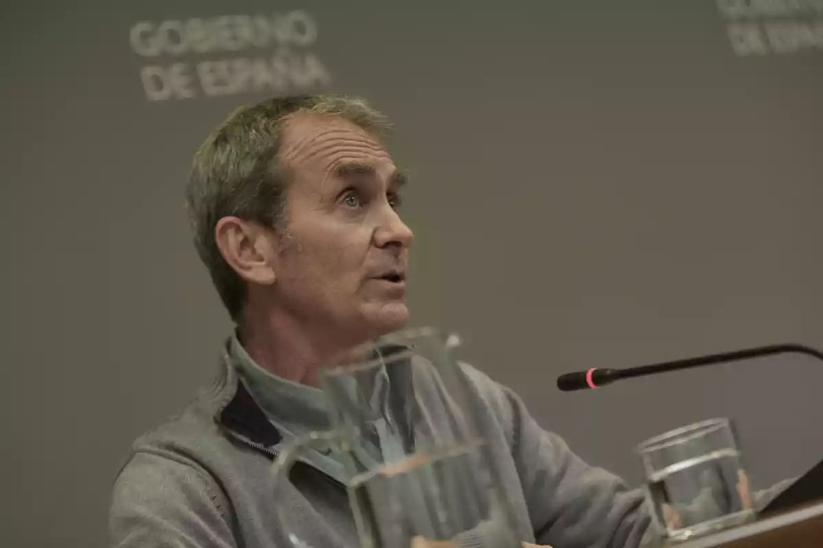 Fernando Simón en rueda de prensa el 25 de febrero del 2021