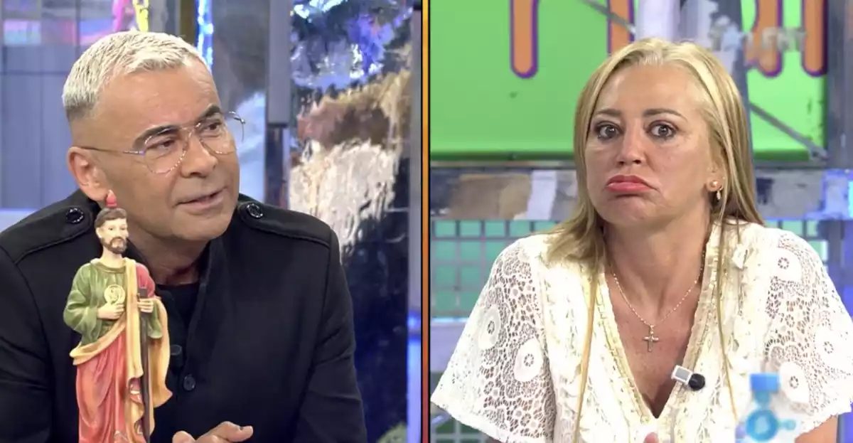 Jorge Javier Vázquez y Belén Esteban a doble pantalla