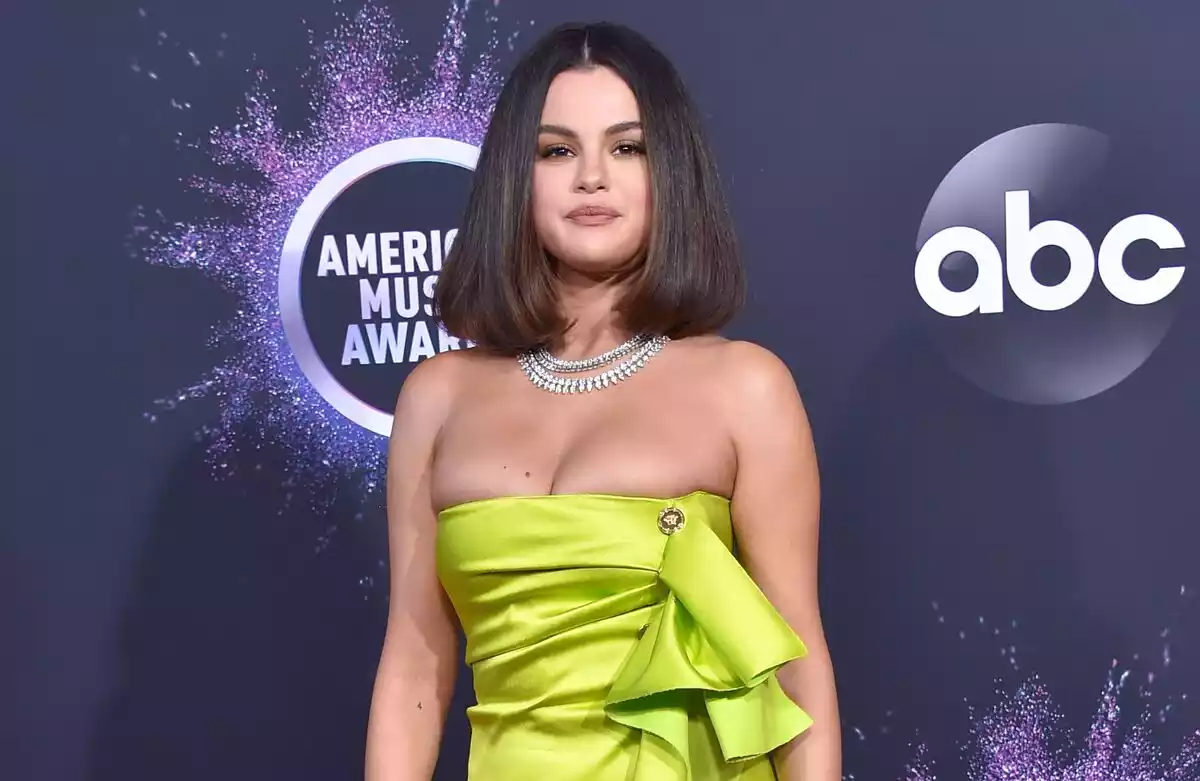 La actriz y cantante Selena Gomez en la 47a edición anual de los American Music Awards en Los Ángeles el 24 de noviembre de 2019 en Los Ángeles