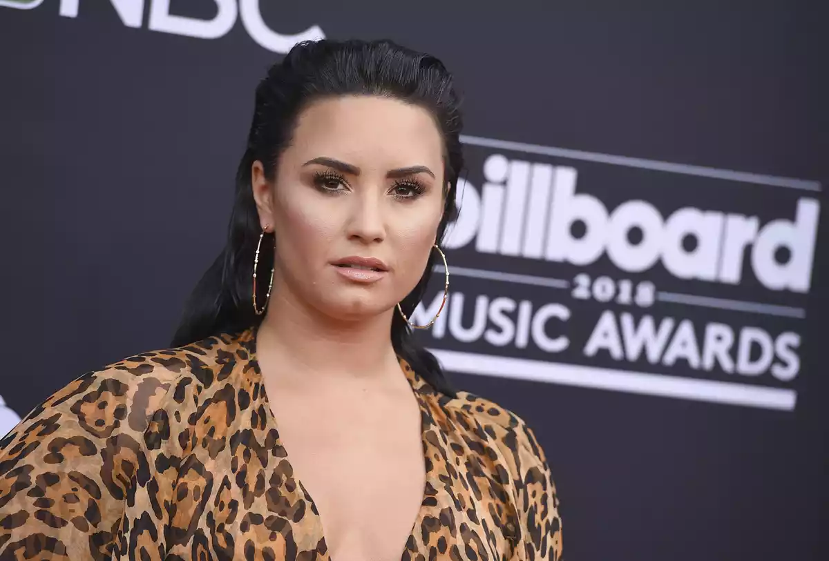 La cantante Demi Lovato en los Billboard Music Awards 2018, el 20 de mayo de 2018 en Las Vegas, Nevada.