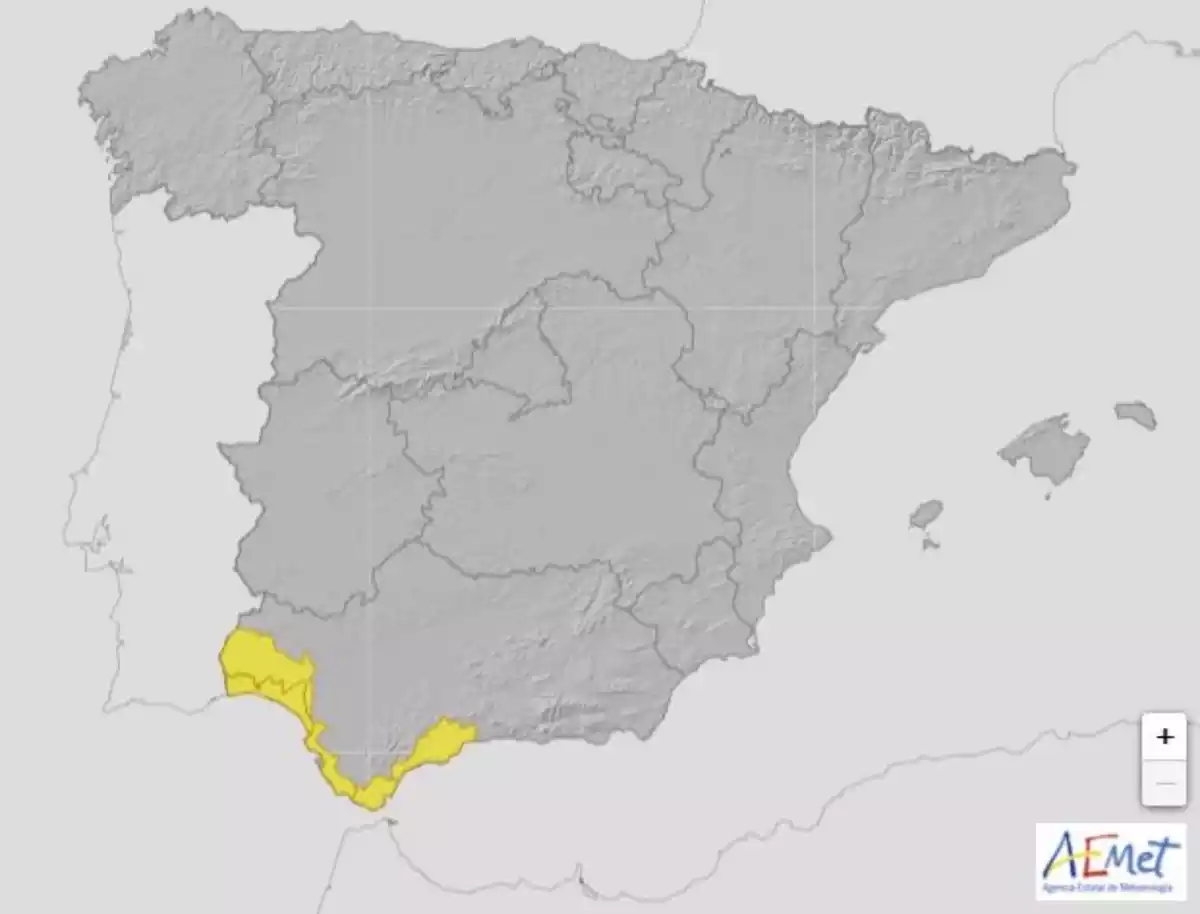 Alertas de la AEMET previstas para el viernes, 5 de marzo de 2021 en España