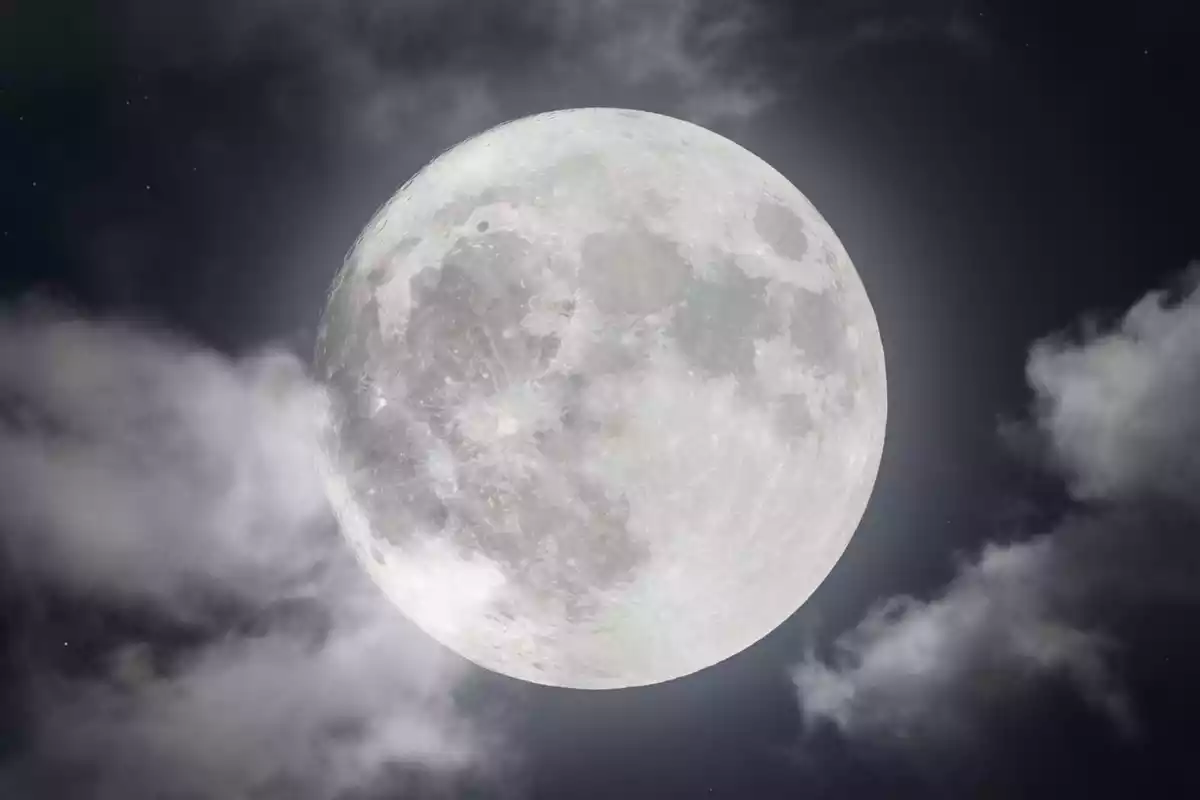 Imagen de una Luna llena