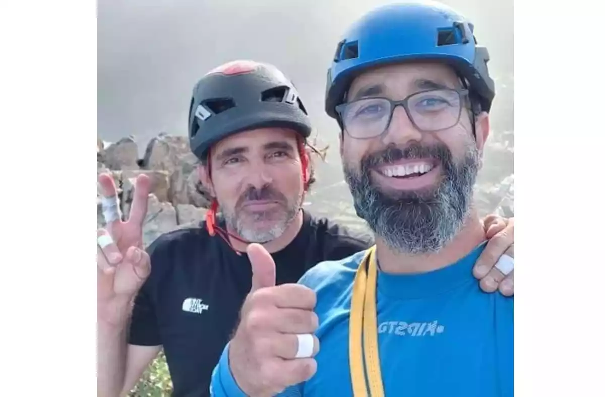 Óliver Darias y David Adolfo Gómez, dos montañeros fallecidos