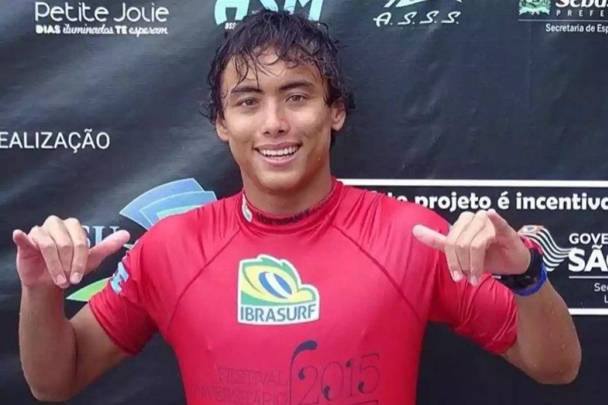 Pedro Tanaka (23 años), fallecido mientras hacía inmersión en Brasil