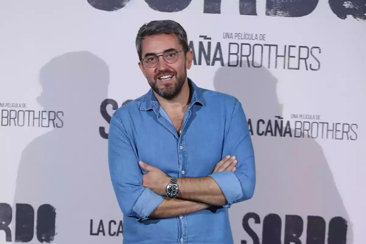 El periodista Máximo Huerta en photocall para la película de estreno "Sordo" en Madrid el miércoles 11 de septiembre de 2019