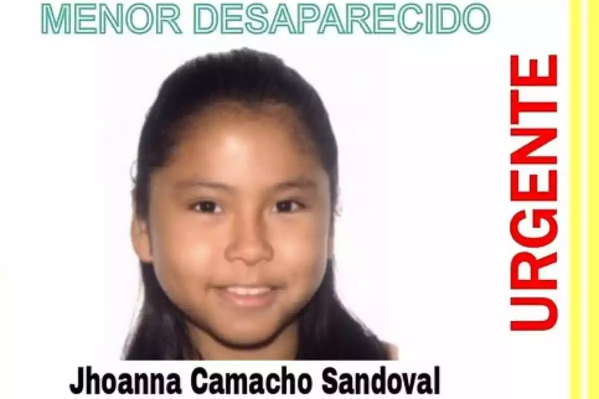 Jhoanna, niña de 13 años desaparecida en Mallorca