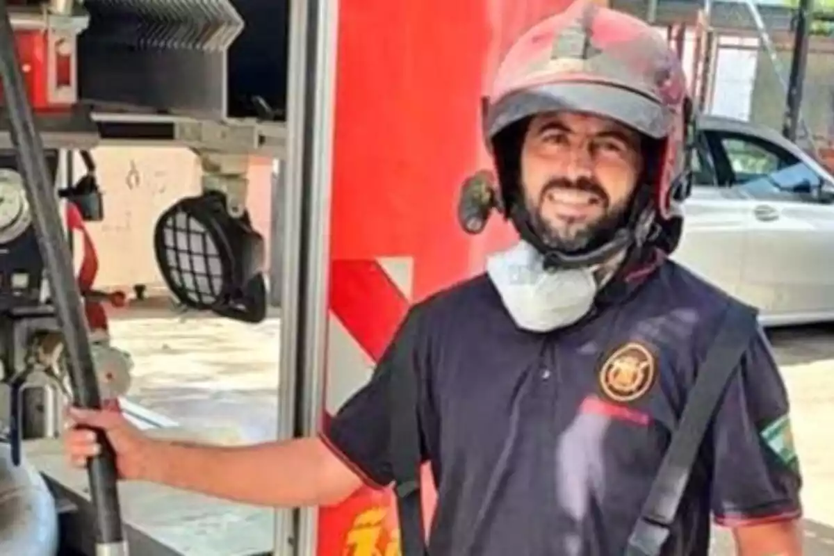 Manuel Talaverón, cabo-bombero de Écija fallecido en un accidente