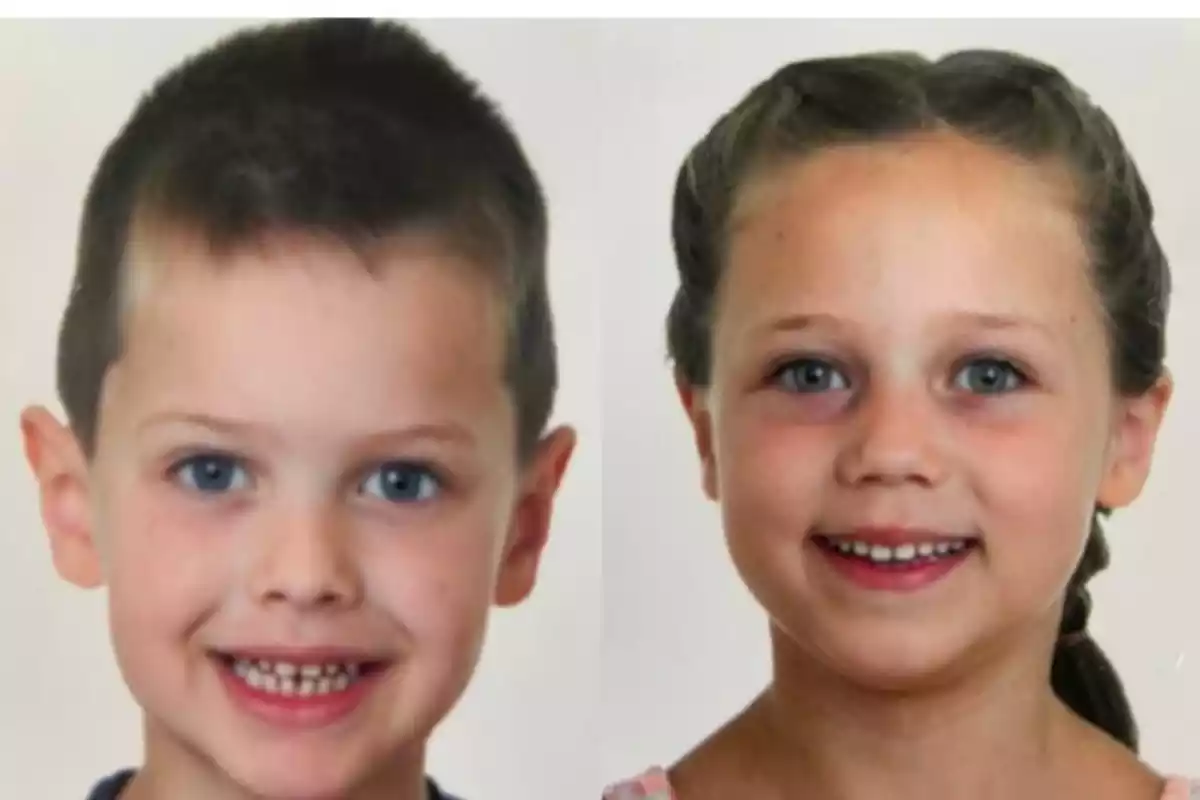 Leonardo y Stephanie Centeno, hermanos de 5 y 6 años desaparecidos en Casares, Málaga, el 29 de enero de 2021