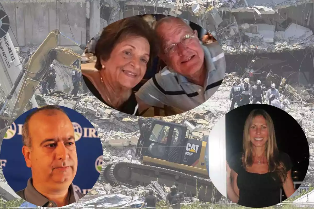 Ana, Luis, Manuel o Antonio, las caras de los fallecidos en el derrumbe de un edificio