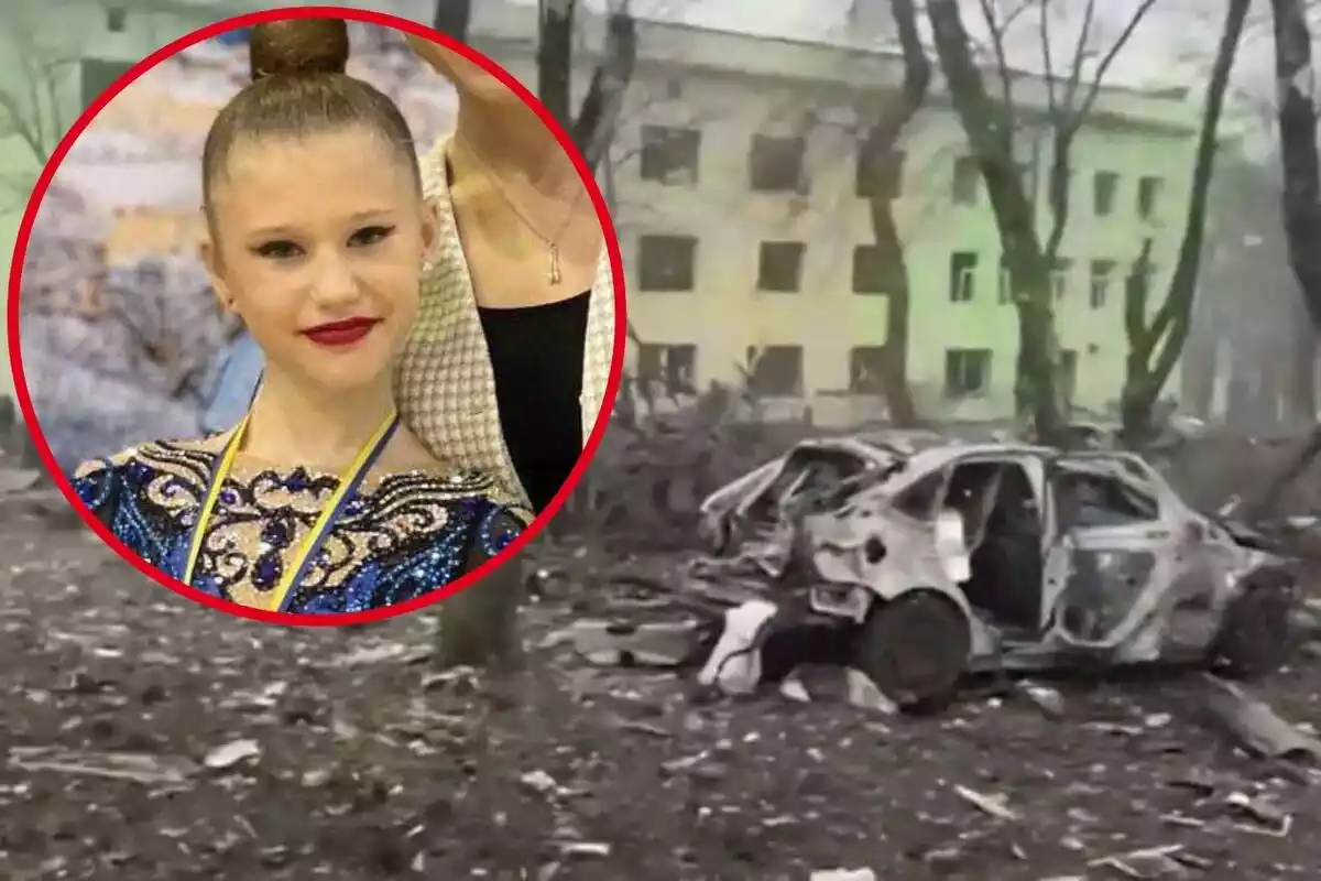 Montaje de Katya y el bombardeo en Mariupol