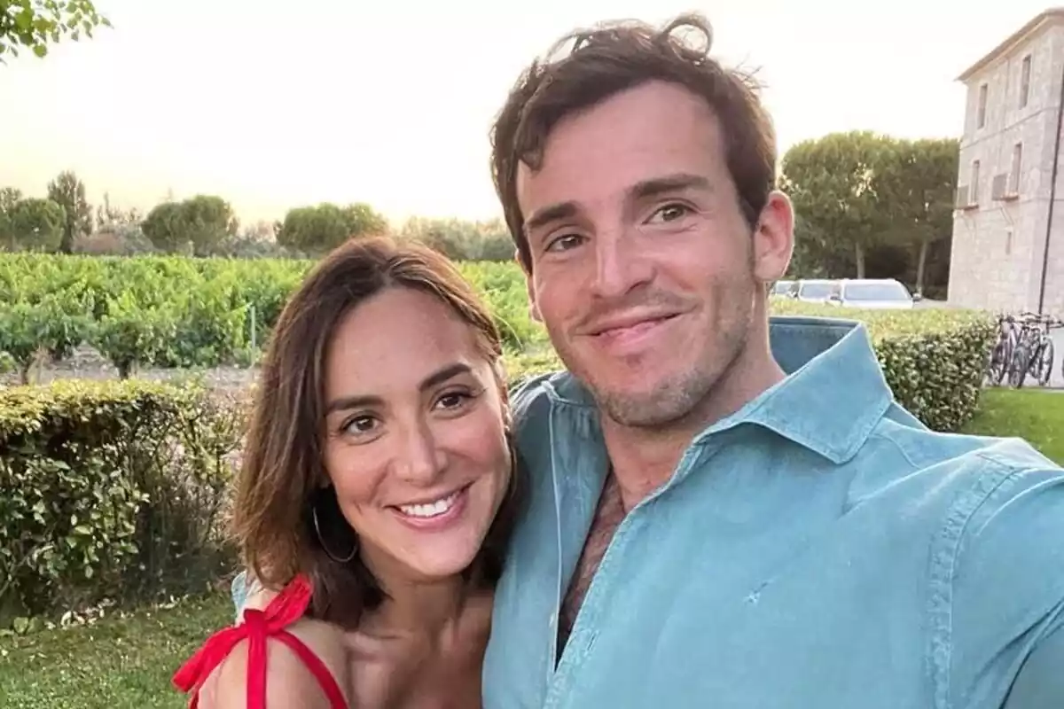 Selfie de Tamara Falcó y su novio Íñigo