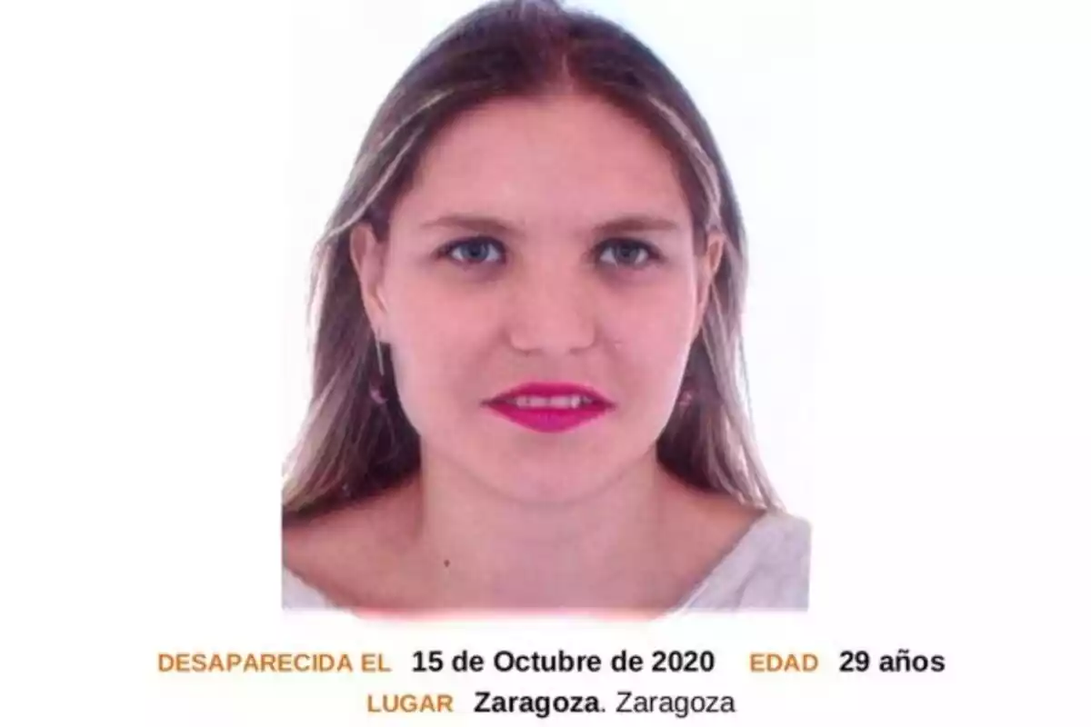 Bogdana Ana, mujer de 29 años desaparecida en Zaragoza