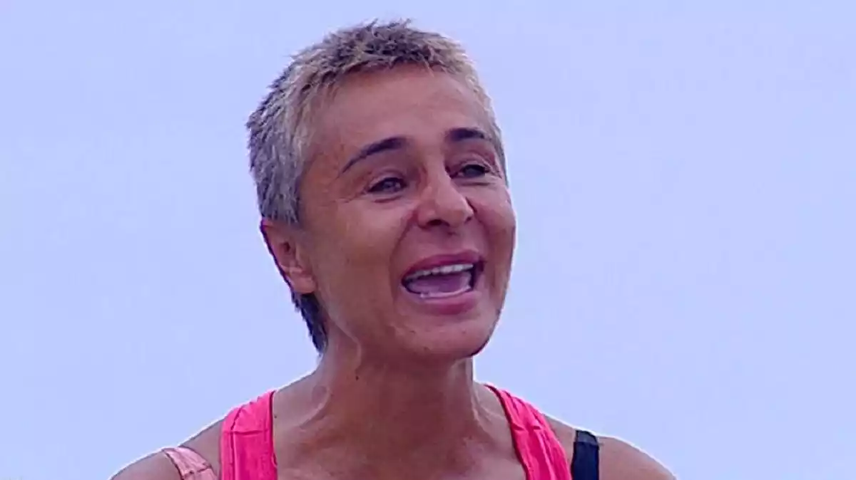 Ana María Aldón en 'Supervivientes' reconociendo que su padre maltrató a su madre