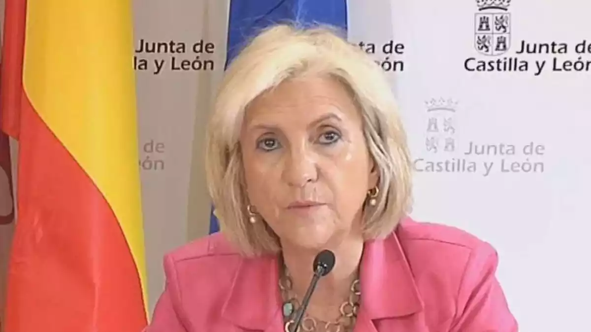 La Consejera de Salud de Castilla y León, Verónica Casado en rueda de prensa el 09/05/2020