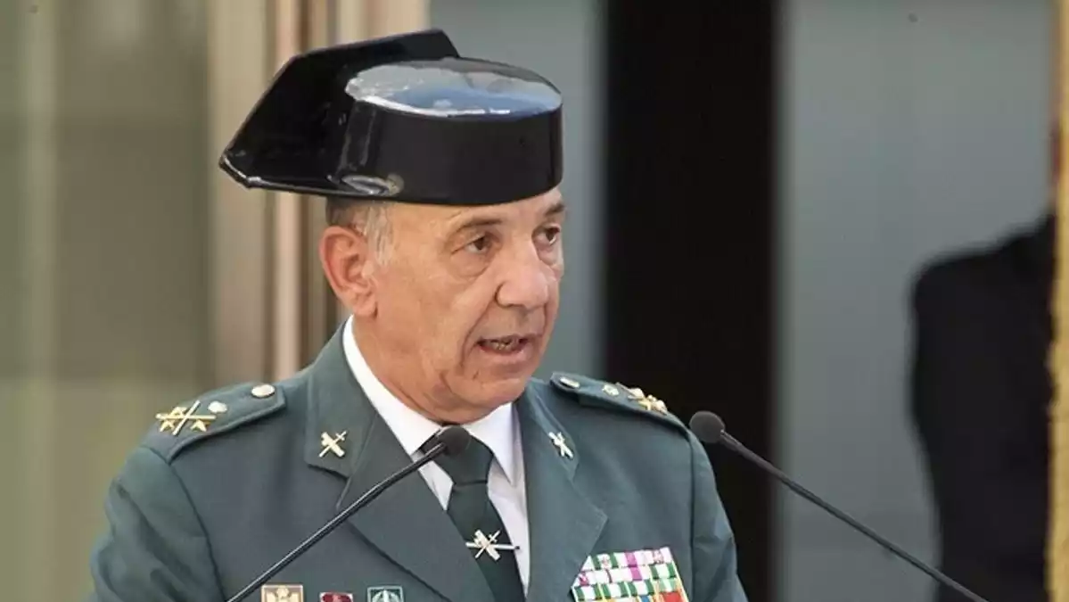 El general Fernando Santafé, Mando de Operaciones de la Guardia Civil hasta el 27/05/2020