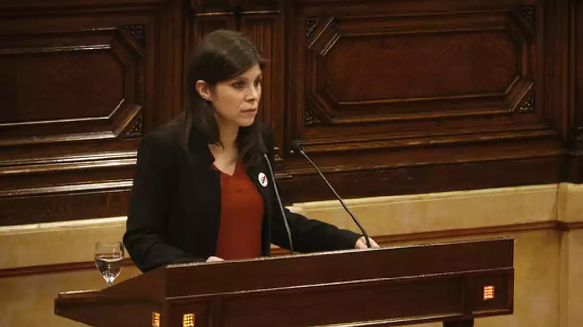 Marta Vilalta, portaveu d'ERC